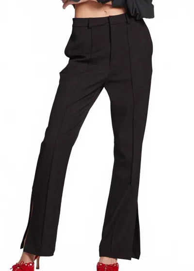 Chaser Charlie Trouser In Licorice In Black
