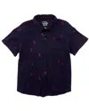Chaser Collared Shirt In Black