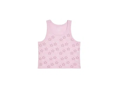 Chaser Cotton Jersey Baby Tank (big Kid) Girl's T Shirt Begonia: 12 Big Kid In Pink