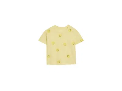 Chaser Cotton Jersey Devin Tee (big Kid) Girl's T Shirt Panna Cotta: 7 Big Kid In Yellow