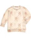 Chaser Cozy Knit Basic Pullover Sweatshirt In Neutral