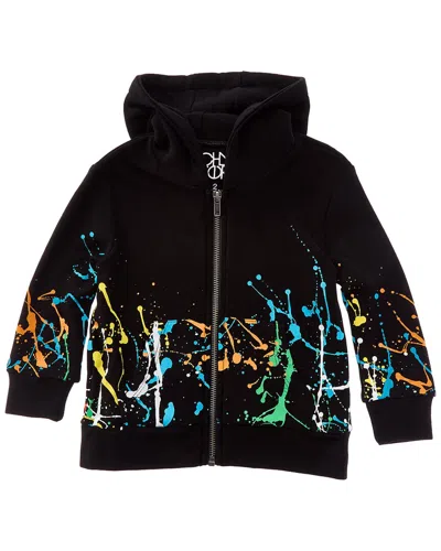 Chaser Kids' Cozy Knit Hoodie In Black