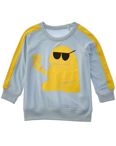 Chaser Kids' Cozy Knit Raglan Pullover In Blue