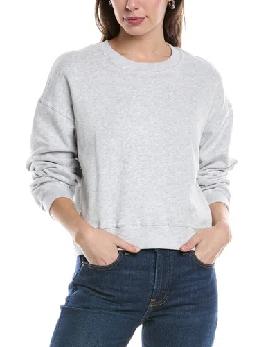 Chaser Crop Pullover In Grey
