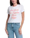 Chaser Cropped T-shirt In White