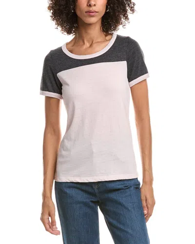 CHASER CHASER DAVID BOWTIE GLITTER SOFT BABY RIB ISSAA T-SHIRT