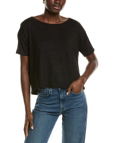 Chaser Diamond Jersey Cropped T-shirt In Black