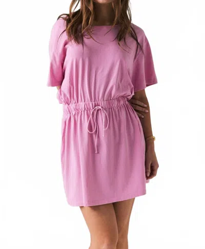 Chaser Dixie Mini Dress In Bubble Gum In Pink