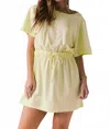 Chaser Dixie Panna Cotta Mini Dress In Yellow In Yellow