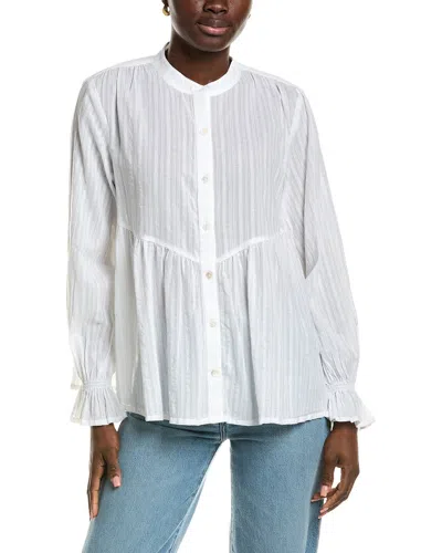 Chaser Dolphin Button-down Shirt In White