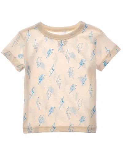 Chaser Kids' Doodle Bolts T-shirt In Neutral