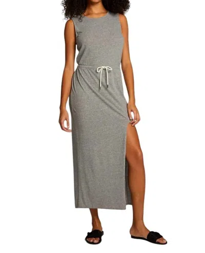 Chaser Durangoo Maxi Dress In Streaky Grey