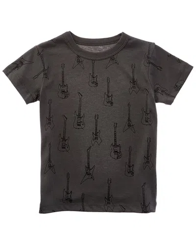 Chaser Kids' Electric Guitars T-shirt In Black