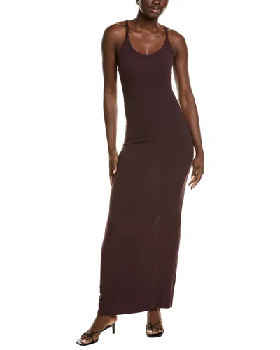 Chaser Emmaa Maxi Dress In Burgundy