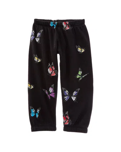 Chaser Kids' Fleece Slim Slouchy Pant In Black