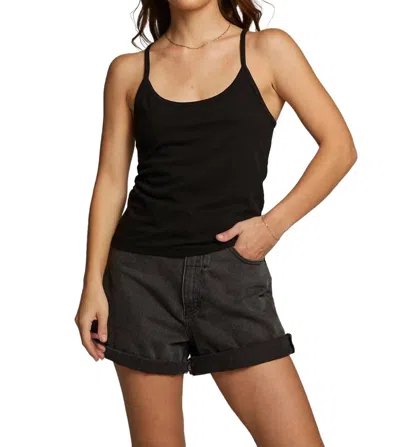 Chaser Flowy Tank In Black