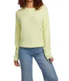 Chaser Frankie Pullover Sweater In Limelight In Green