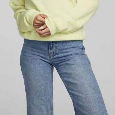Chaser Frankie Pullover Sweater In Yellow