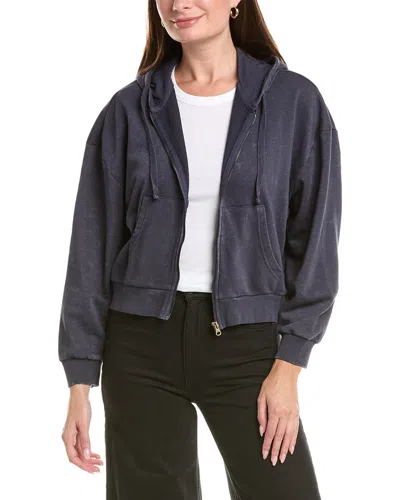 Chaser French Terry Abilene Zip-up Jacket In Blue