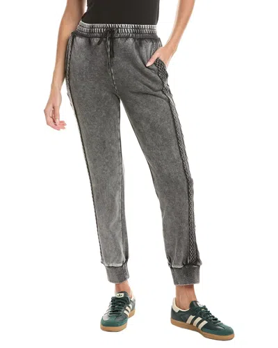 Chaser French Terry Bay Jogger Pant In Black