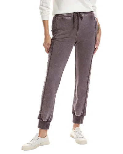 Chaser French Terry Bay Jogger In Purple