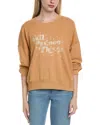 Chaser French Terry Marieee Pullover In Brown