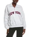 Chaser French Terry Sweatshirt In White
