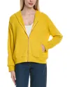Chaser French Terry Zip-up Sweatshirt In Yellow