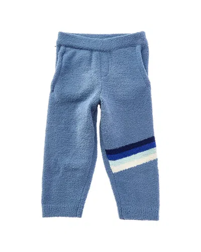 Chaser Kids' Fuzzy Fleece Knit Lounge Pant In Blue