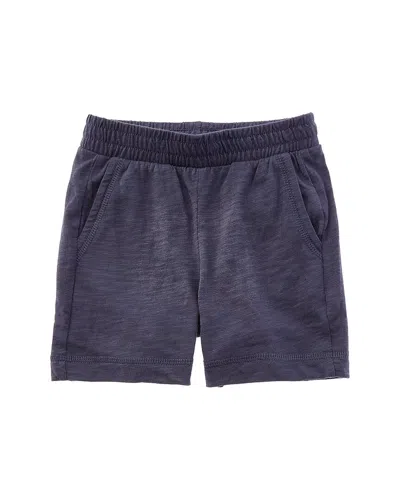 Chaser Gauze Jersey Beach Short In Blue