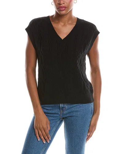 Chaser Gaya Sweater Vest In Black