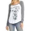 Chaser Grateful Dead Tee In White/grey In Black