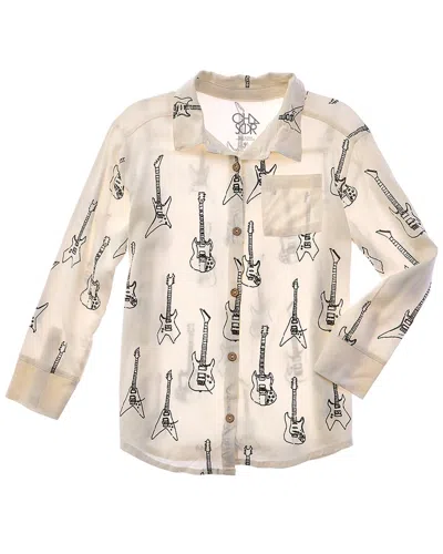 Chaser Kids' Guitars Shirt In Neutral