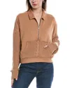 Chaser Half Zip Pullover In Brown