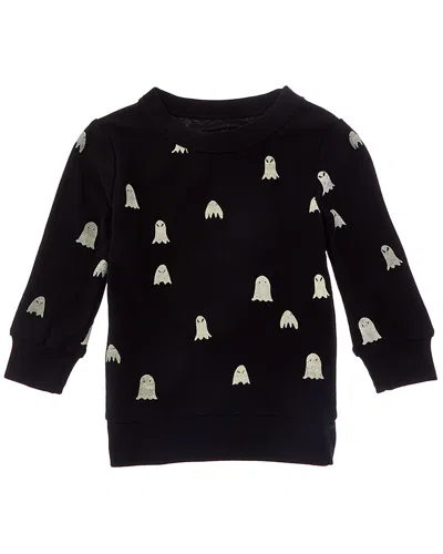 Chaser Kids' Happy Ghosts Pullover In Black