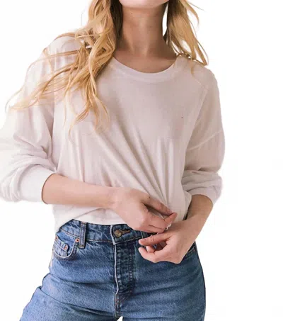 Chaser Hartt Long Sleeve In White In Neutral