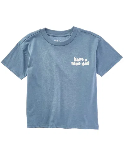 Chaser Have A Nice Day T-shirt In Blue