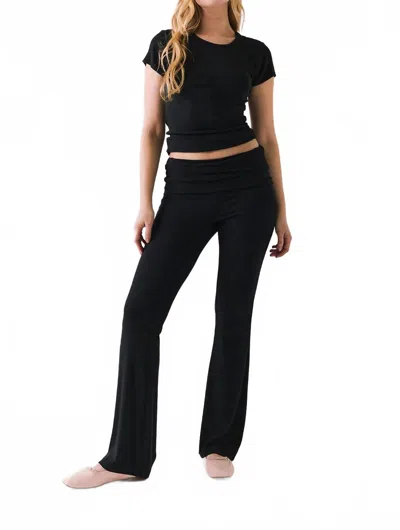 Chaser Haven Loungewear Pants In Black