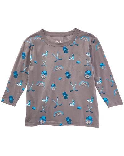 Chaser Kids' Hockey Champ T-shirt In Brown