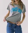 Chaser Home Run Bb Tee In Grey In Gray