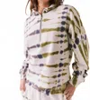 Chaser Ithaca Half Zip Top In Autumn Tie Dye In Multi