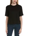 Chaser Jersey Charlotte Linen-blend T-shirt In Black