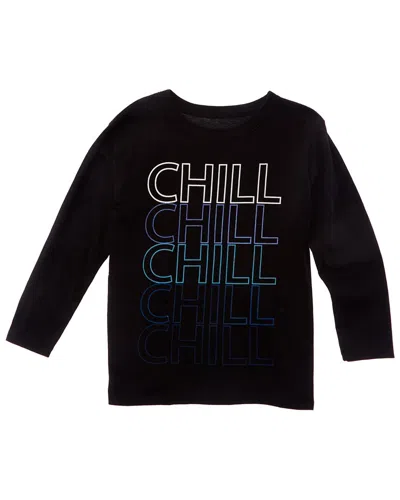 Chaser Kids' Jersey Chill T-shirt In Black