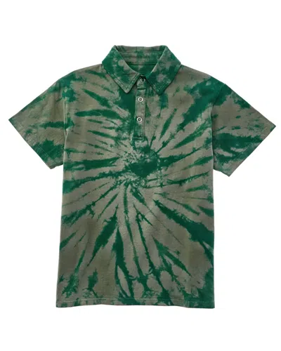 Chaser Kids' Jersey Polo Shirt In Green