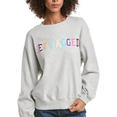 Chaser Jet Lagged Pullover In Heather Grey In Gray