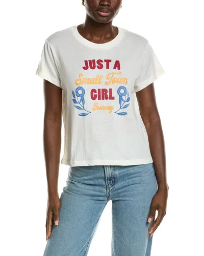 Chaser Journey Small Town Girl T-shirt In Yellow