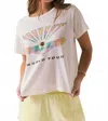 Chaser Journey World Tour Graphic Tee In Starry White In White