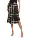 Chaser Kana Midi Skirt In Black
