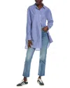 Chaser Kerstin Button-down Shirt In Blue