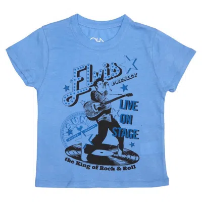 Chaser Kid's Sun Record Tee In Lake Blue